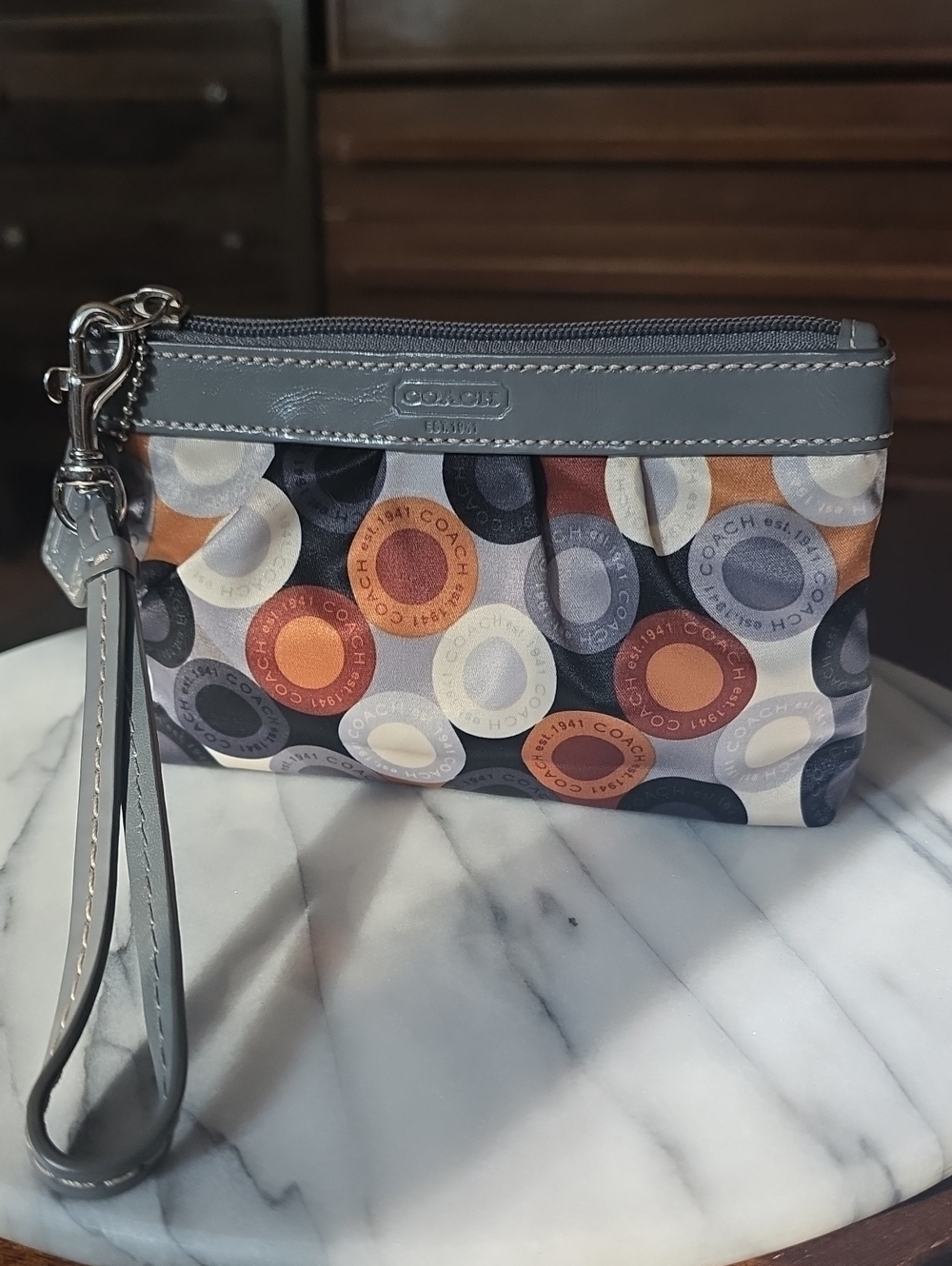 Coach Soho Opt Art Wristlet
